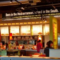 Zoes Kitchen ordering station at Zoës Kitchen in Destin