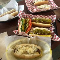 Plain politician we added stone ground mustard to   at Dog Daze in Canton