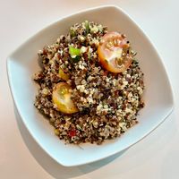 Quinoa salad at LIV Restaurant in Dubai