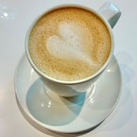 Oat latte  at LIV Restaurant in Dubai