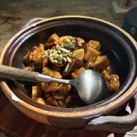 Sizzling mushrooms  at Fresh 植物料理花园餐厅 in Guangzhou