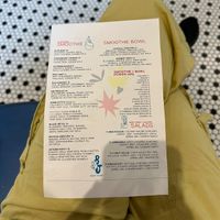 Menu  at Beet Jar in Cleveland