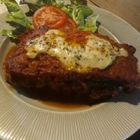 Carb free lasagne at Amrita Garden in Chiang Mai