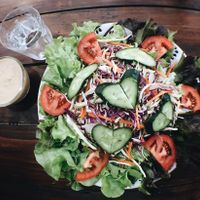 Healthy Salad at Amrita Garden in Chiang Mai