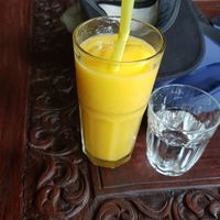 Fruit smoothie at Amrita Garden in Chiang Mai