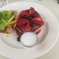 Vegan half & half at Nice on Poplar in Johannesburg