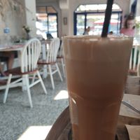 Iced Thai Soy Milk Tea at Indigo Cafe in Luang Prabang