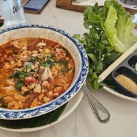 Khaosoi at Indigo Cafe in Luang Prabang