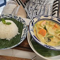 Tofu curry at Indigo Cafe in Luang Prabang