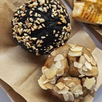 Chocolate and banana muffins at Indigo Cafe in Luang Prabang