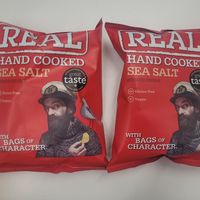 Sea Salf Vegan Crisps. at Becws Môn Bakery in Llangefni