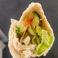 Becws Môn Salad Gluten Free Wrap. at Becws Môn Bakery in Llangefni