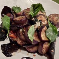 Stir fried eggplantt  at Sap Sua in Denver