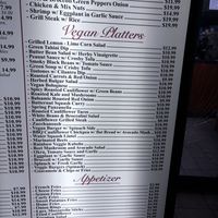 So many interesting options!  at HALAl CAJUN PLATTERS in New York City