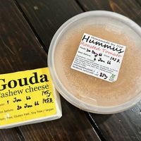 Vegan gouda cheese (1 THB/g)  at Chiang Mai Bread in Chiang Mai