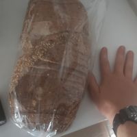 Huge seaded loaf. Very soft and delicious with vegan butter and vegemite at Chiang Mai Bread in Chiang Mai