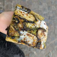 Focaccia at Land & Monkeys - Beaubourg in Paris