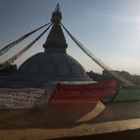 Stupa View at Stupa View in Kathmandu