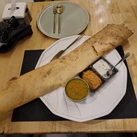 Masala Dosa at India At Chiang Rai Restaurant in Chiang Rai