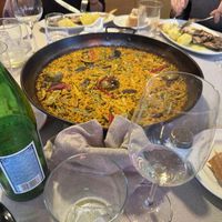 Paella  at Casa Nemesio in Madrid