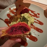 Empanadas with guac  at Jajaja Mexicana in Miami