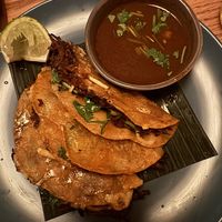 A bit crunchier after further cooking   at Jajaja Mexicana in Miami