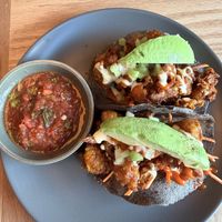 Cauliflower tacos  at Jajaja Mexicana in Miami