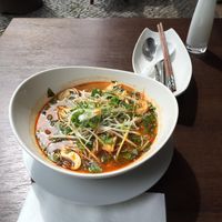 vegan soup, plenty of tofu! at Sala in Berlin