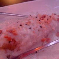 yummy banana-Coconut dessert at Sala in Berlin