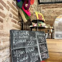 Menu  at Vegan Community Kitchen in Istanbul