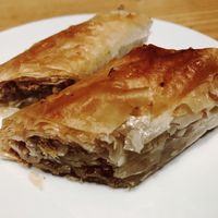 Vegan Baklava at Vegan Community Kitchen in Istanbul