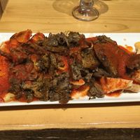 Vegan Iskender at Vegan Community Kitchen in Istanbul