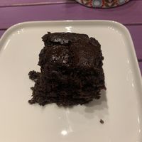 Almond flour brownie  #Veganuary at Vegan Community Kitchen in Istanbul