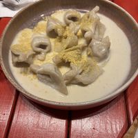 Tortellini  at Vegan Community Kitchen in Istanbul