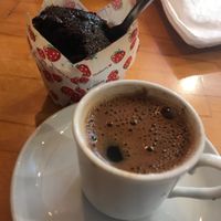 The best coffee in Istanbul  at Vegan Community Kitchen in Istanbul
