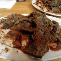 Seitan kebap at Vegan Community Kitchen in Istanbul