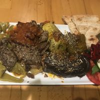 A bit of everything  at Vegan Community Kitchen in Istanbul