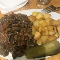 Döner plate  at Vegan Community Kitchen in Istanbul