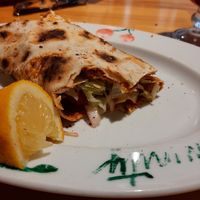 Then roll it and eat! at Vegan Community Kitchen in Istanbul