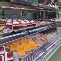 The whole bottom row is vegan    at Julius Bakery in Bayonne