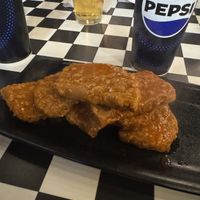 Vegan wings  at Pizza Works - Ballston Spa in Ballston Spa