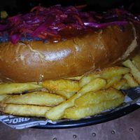 Vegan Hotdog! at Holy Hobo in Newcastle Upon Tyne