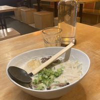 Vegan ramen at Kushi Kushi Yaki | Ramen & Yakitori Izakaya in New York City