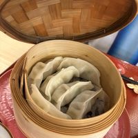 Steamed dumplings   at Uno Ramen - Kyoto Station in Kyoto