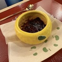 Brûlée   at Uno Ramen - Kyoto Station in Kyoto