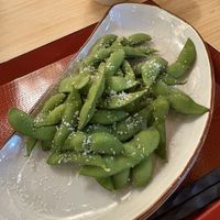 Edamame  at Uno Ramen - Kyoto Station in Kyoto