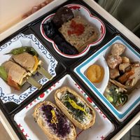 Bento box  at Uno Ramen - Kyoto Station in Kyoto