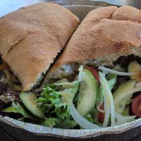 Vegan Sandwich at BINA's Cafe in Saugerties