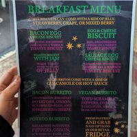 Vegan breakfast burrito at Mr. Tombstone's Coffee Emporium in Marietta