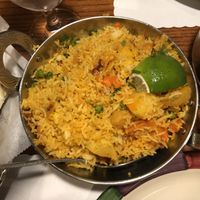 Vegetable Bryani  at Bombay House in Provo